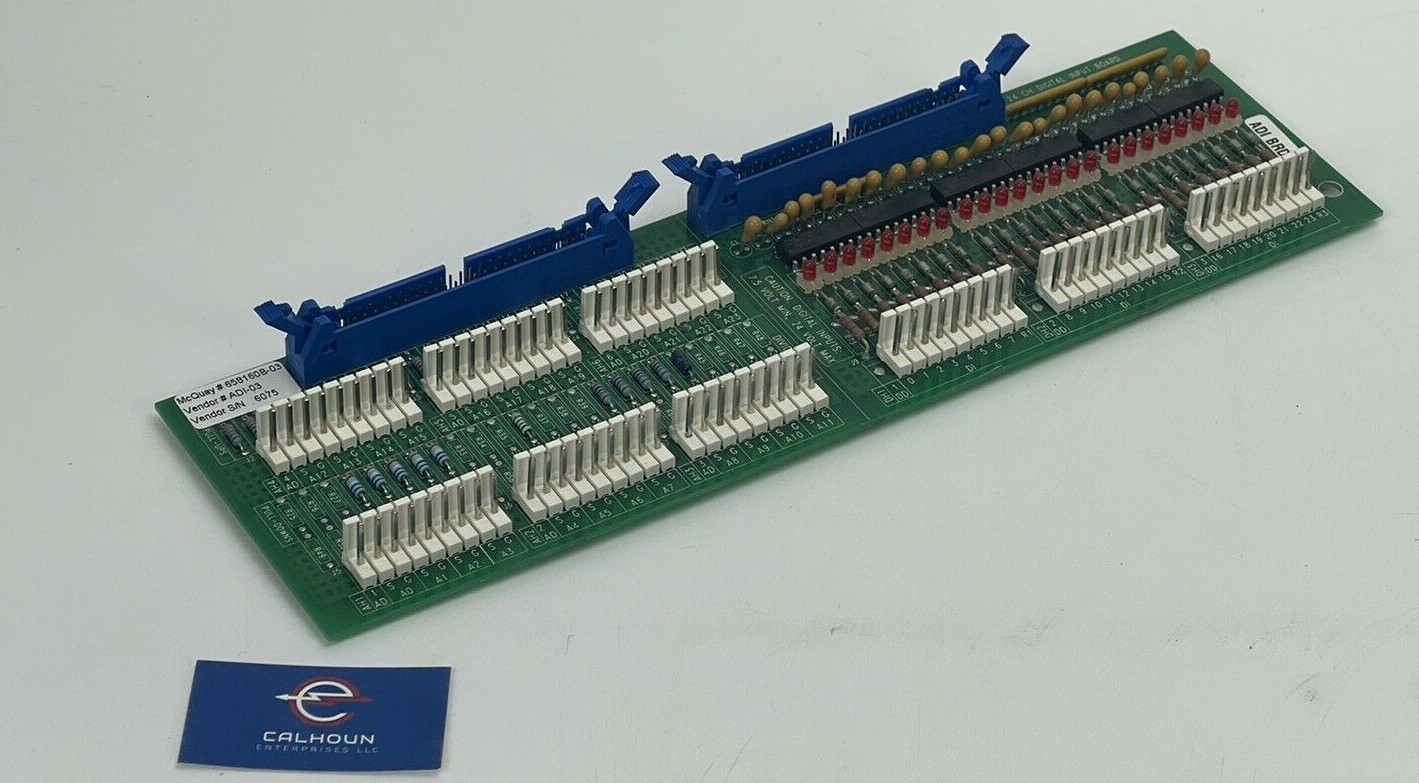 McQuay 658160B-03 24 CH Digital Input Board 006-000421-03  Rev A Circuit Board
