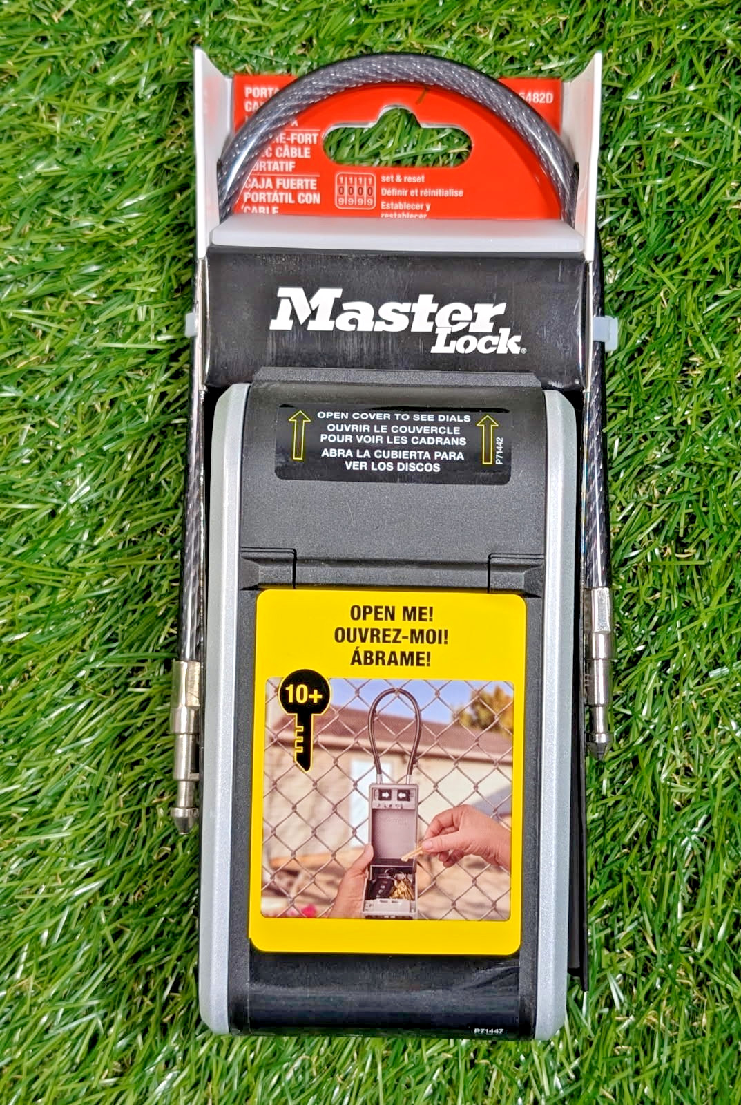 **NEW** Master Lock 5482D Portable Cable Lock Box (P67287)