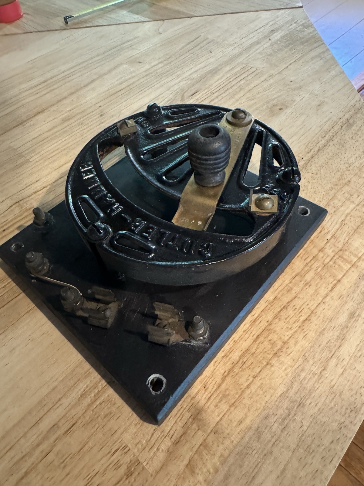 1890’s - Cutler Hammer - Large High Voltage Knife Switch