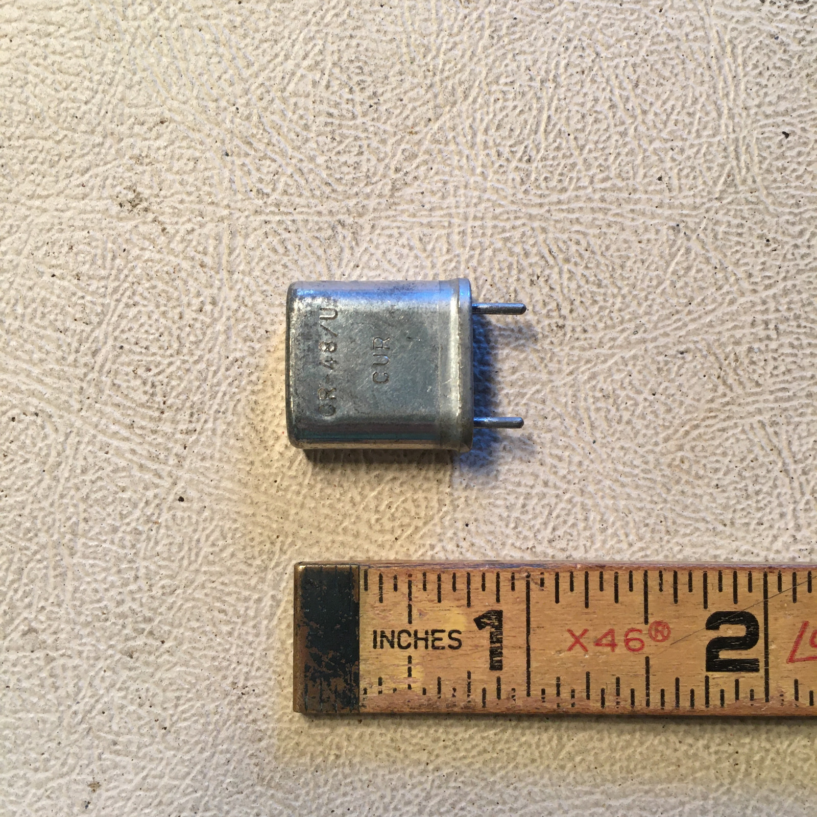 Quartz Crystal 1000.000 Khz