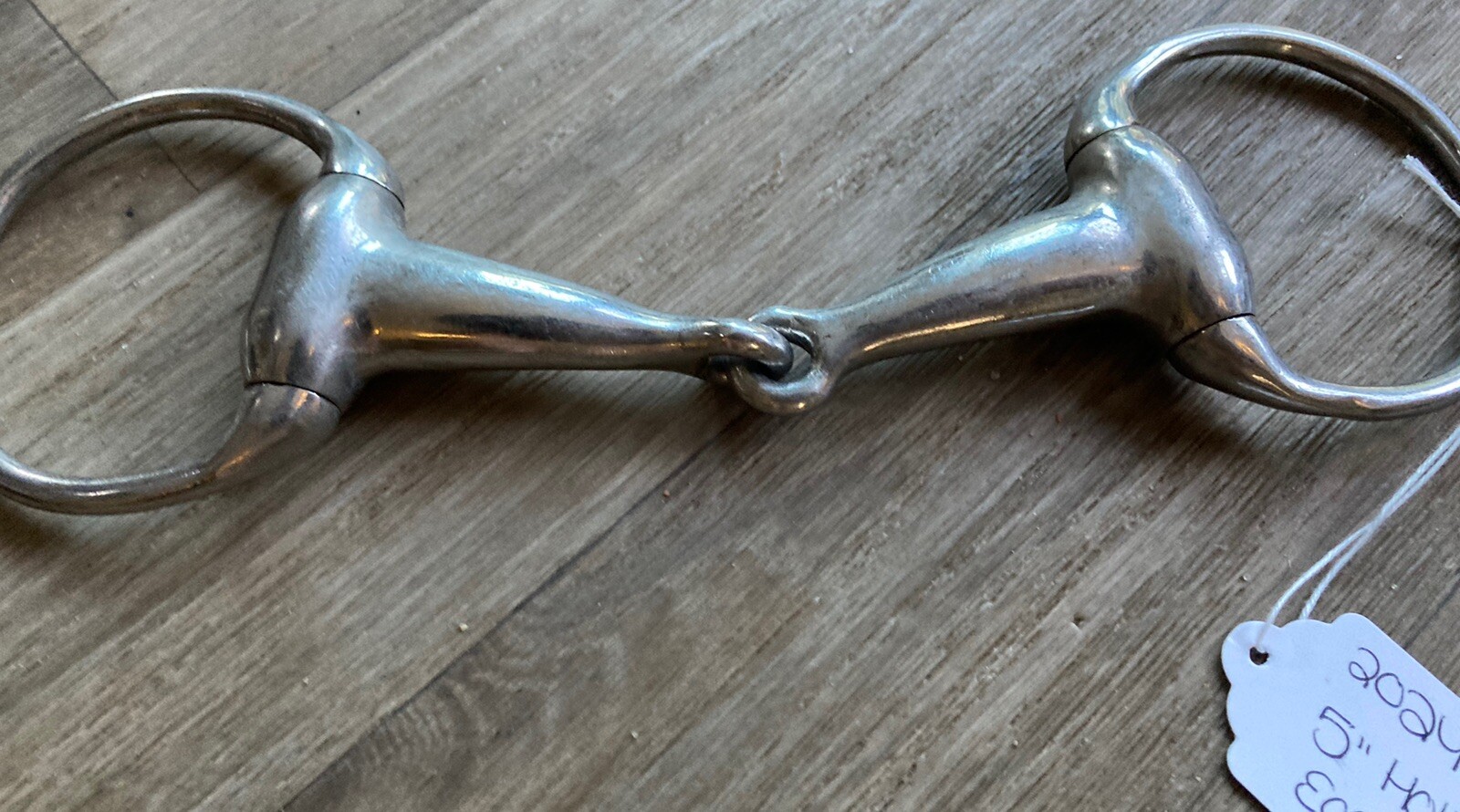 5” Stainless Lightweight Fat Mouth Eggbutt Horse Bit