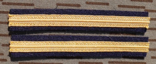 East German Navy sleeve rank for Fahnrich