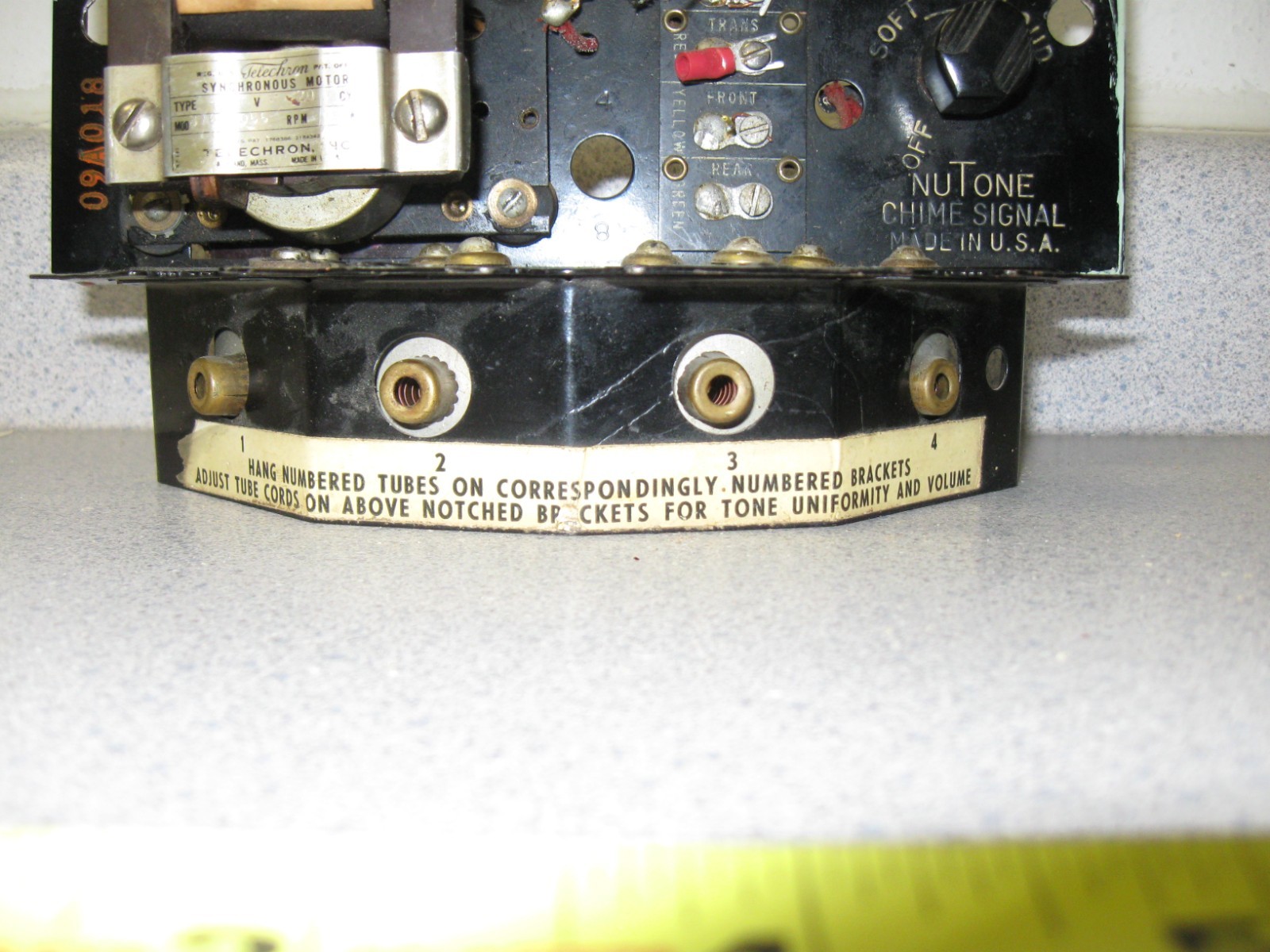 Nutone K-45 Chime Base - As Found - Untested