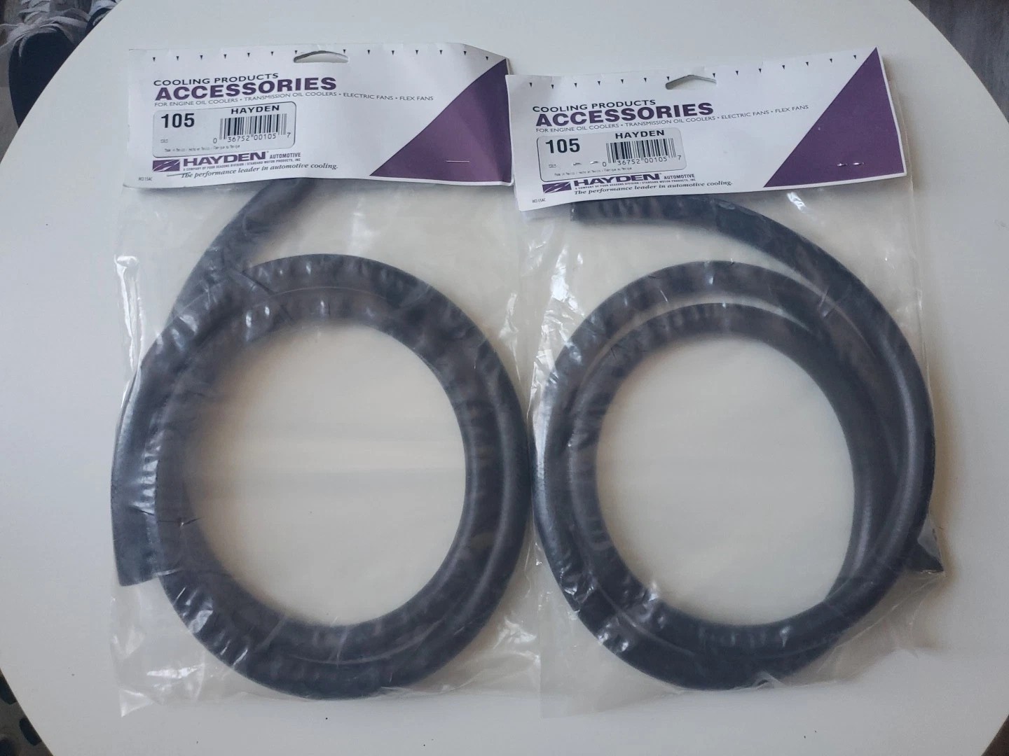 2x Hayden 105 Transmission Oil Cooler Hose for 75022 5513 203449 1534153 148001