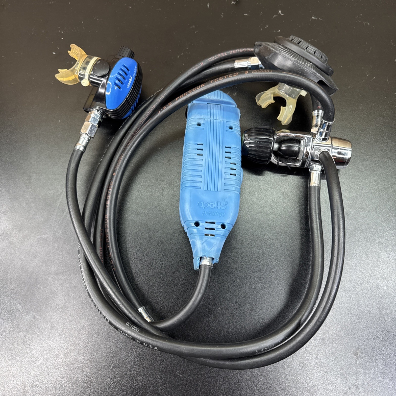 Oceanic Alpha Regular, Apollo Prestige Regulator, Apollo Gauge. AS-IS UNTESTED