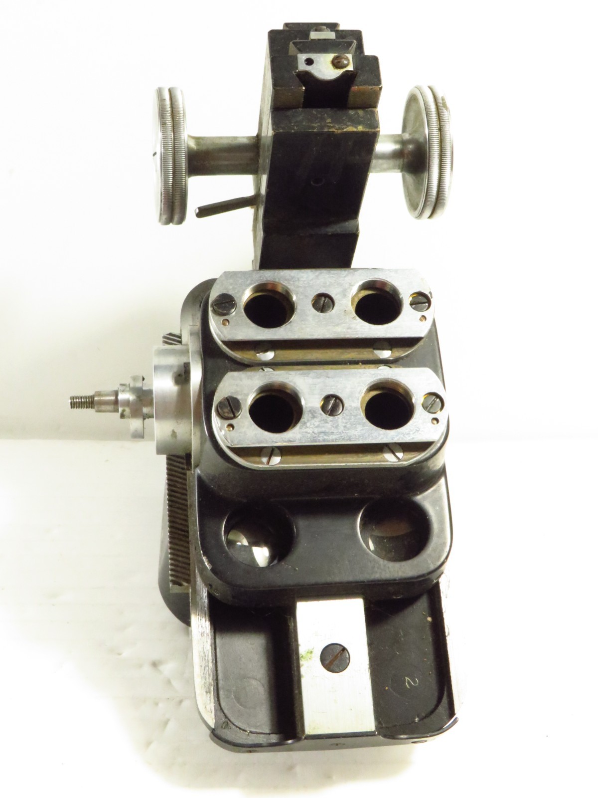 ERNST LEITZ WETZLAR GERMANY MICROSCOPE HEAD, AS IS (IMCOMPLETE)