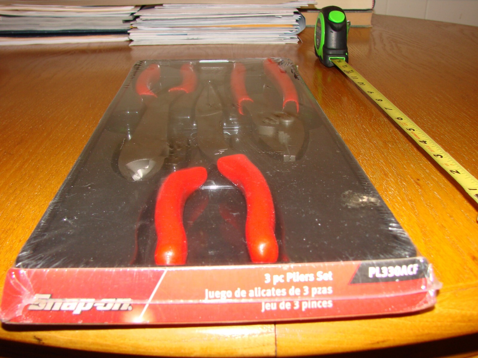 snap on 3pc. plier set NEW