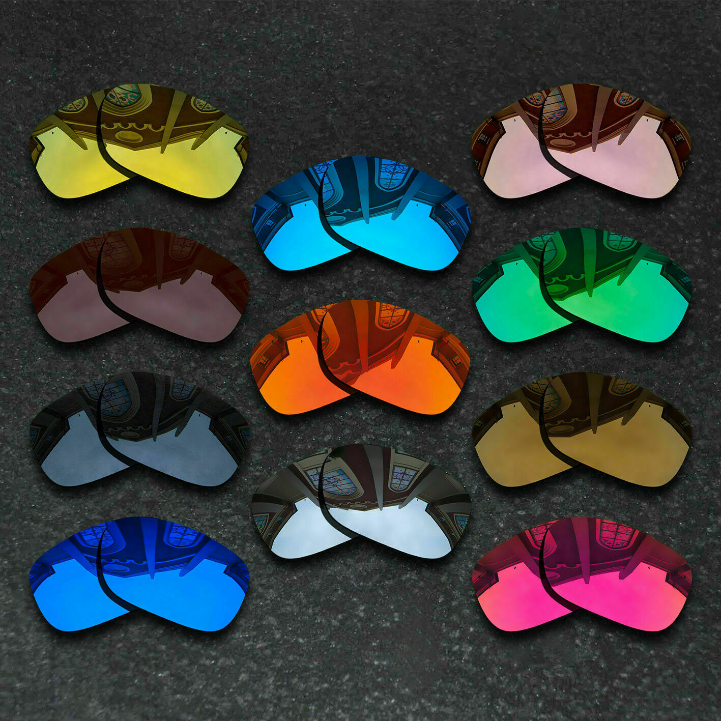 US Polarized Replacement Lenses For-Oakley Twoface-Variety Choices