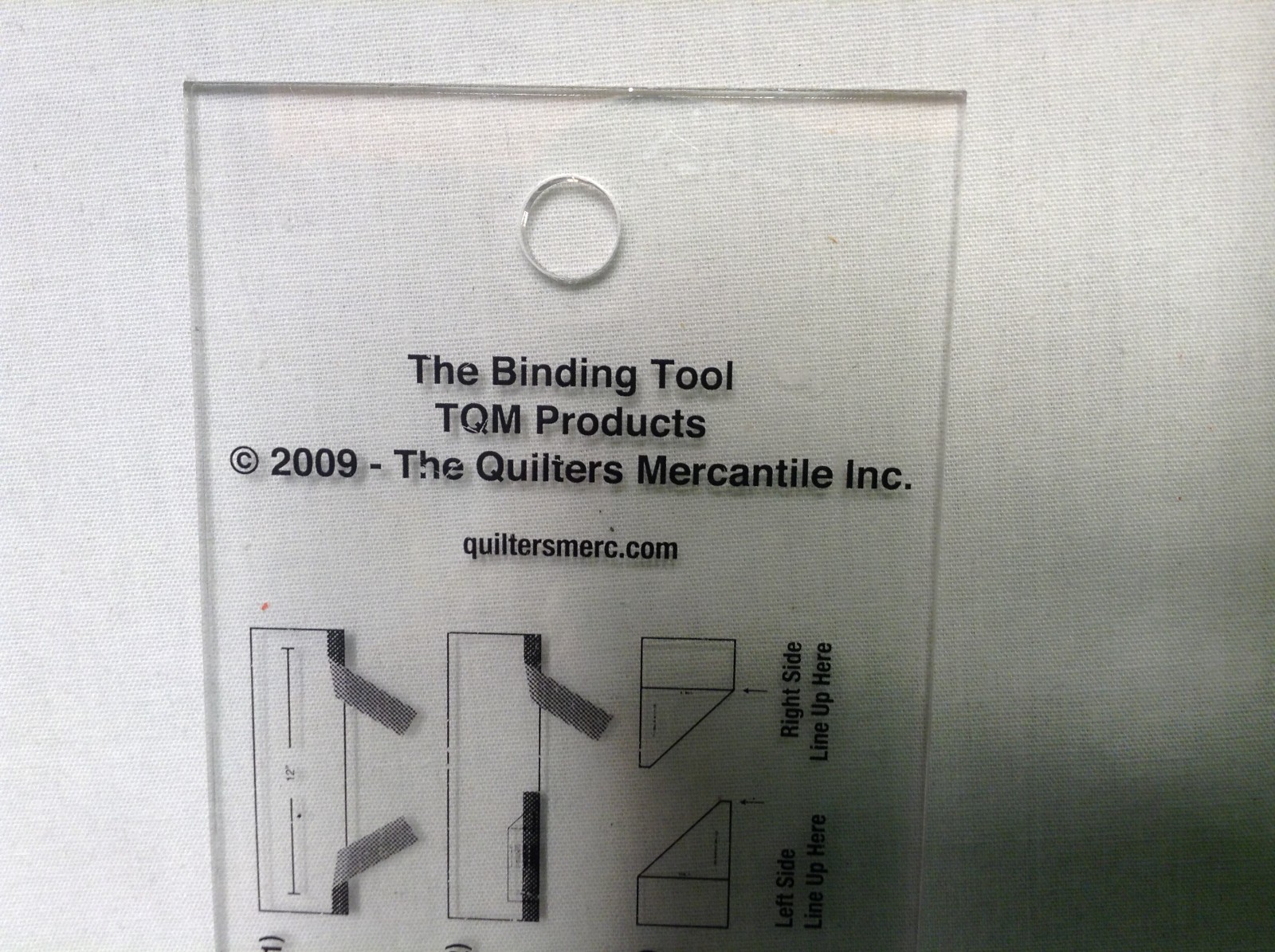 The Binding Tool – TQM Products copyright 2009