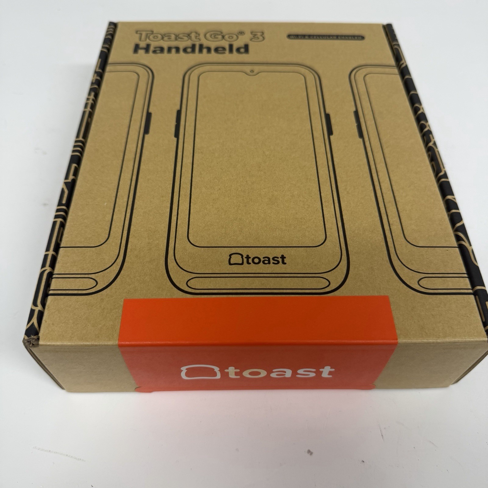 Toast Flex POS Go 3 TG300 Handheld Tablet Mobile Computer Device WiFi & Cellular