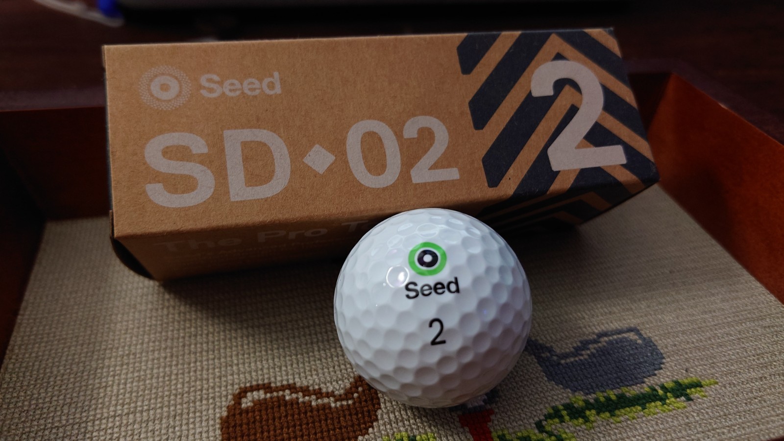 Seed SD-02 Golf Balls White 4 Piece Urethane Individual Sleeves (Pro V1x Comp)