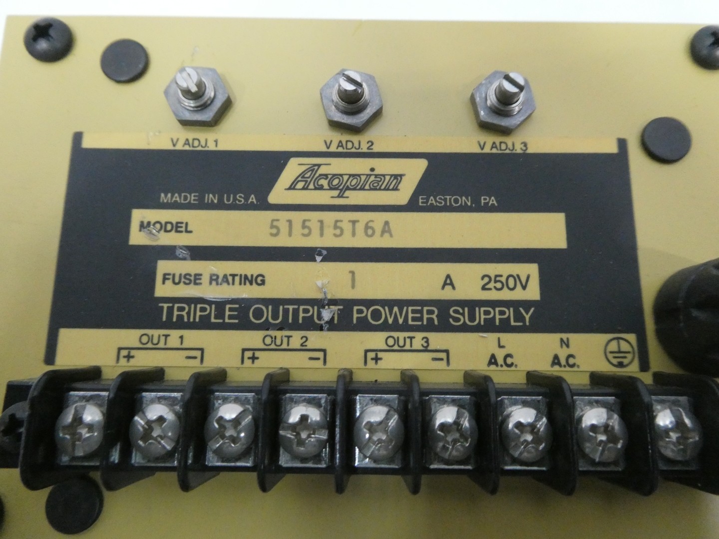 Acopian 51515T6A Power Supply Module