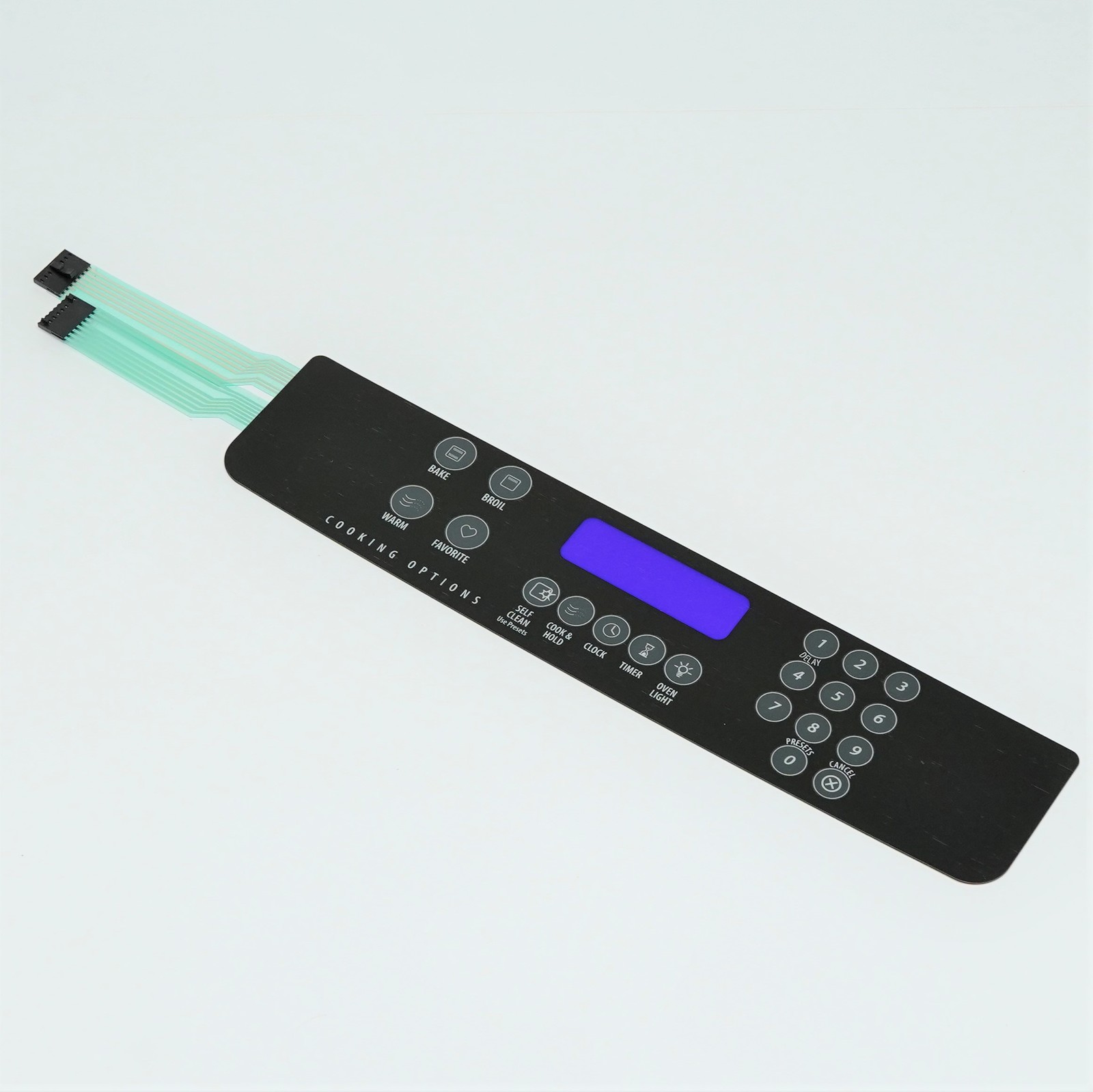 Choice Parts W10207928 for Whirlpool Range Oven Membrane Switch Touch Pad