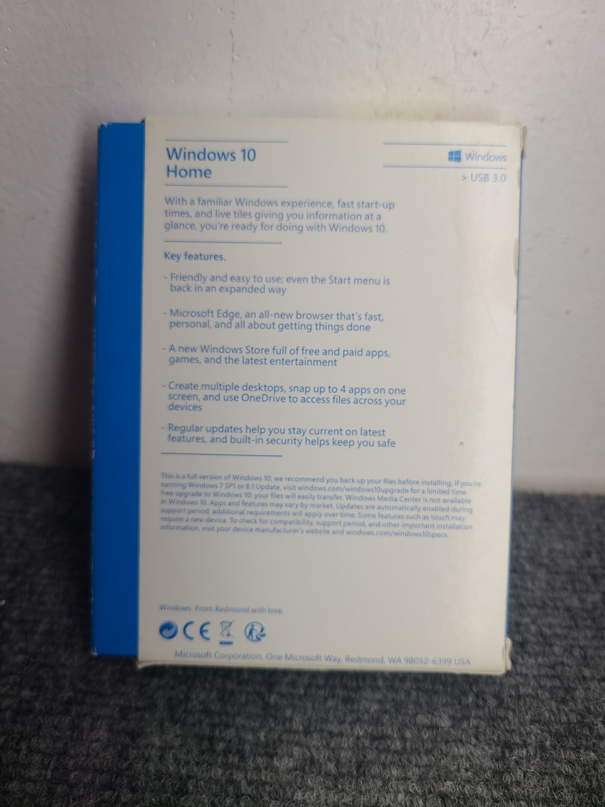 Microsoft Windows 10 Home Ships Fast!