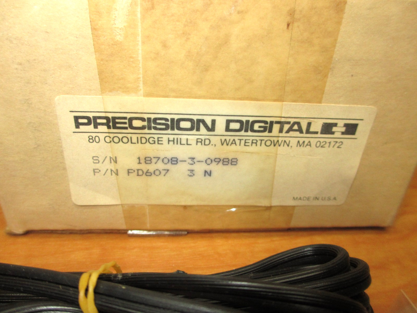 Precision Digital PD607-3-N *NEW OLD STK* Digital Panel Meter PD6073N