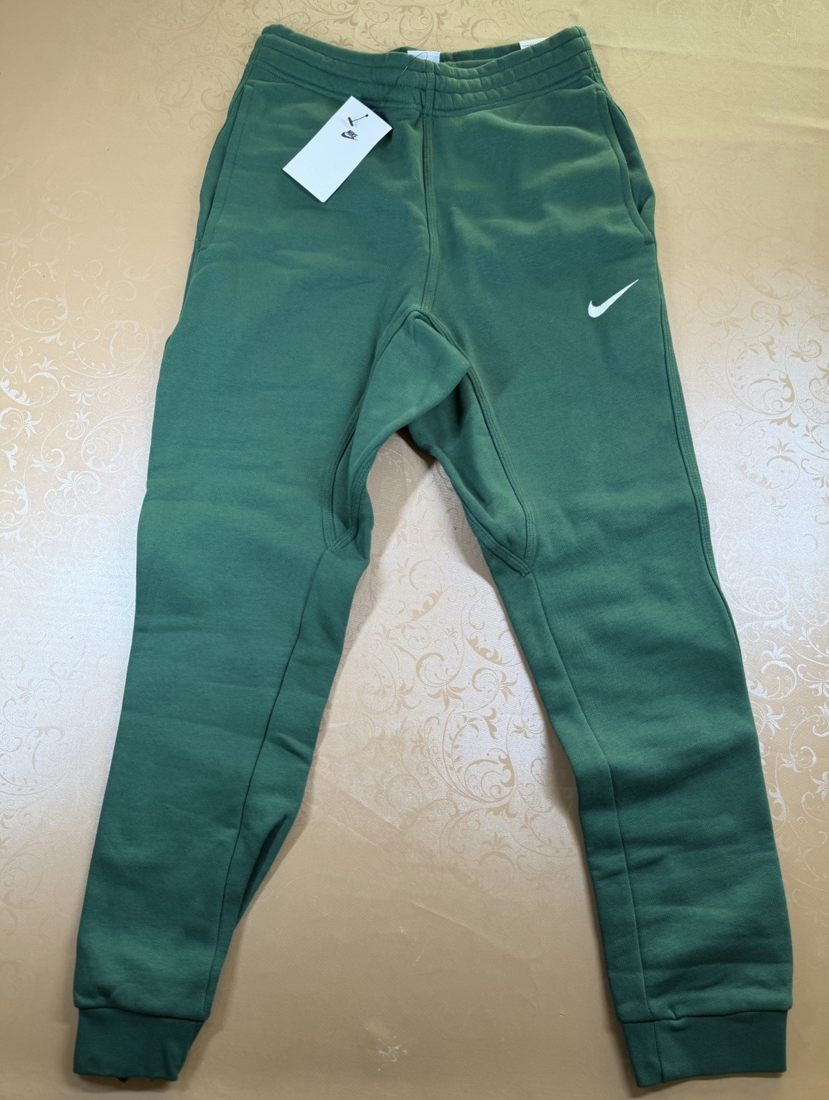 Nike Mens Joggers Club Fleece Tapered Sweatpants 716830-341 Green ALL SIZES NEW