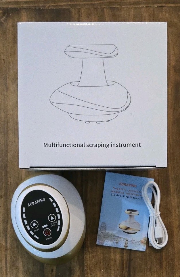 Multifunctional Negative Pressure Massager Wireless Heating Scraping Instrument