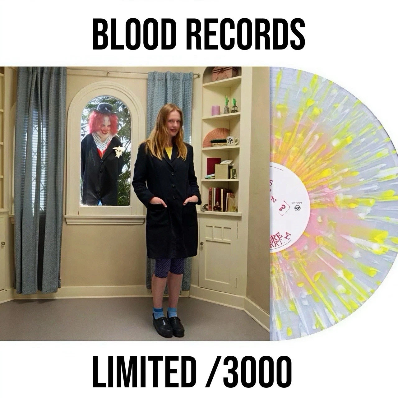 Audrey Hobert Who's The Clown Splatter Vinyl LP Blood Records # /3000