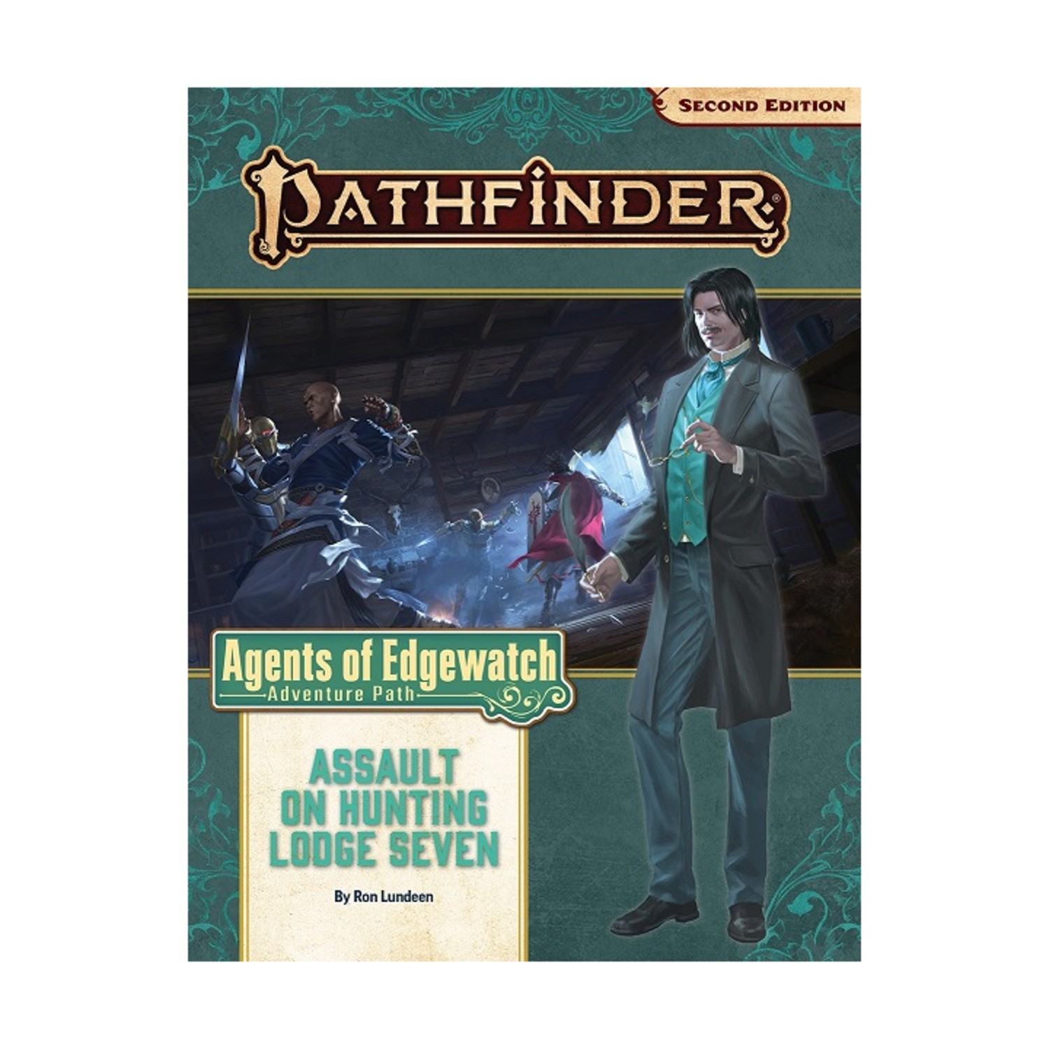 Paizo Pathfinder  #160 "Agents of Edgewatch #4 - Assault on Hunting Lodge  VG+