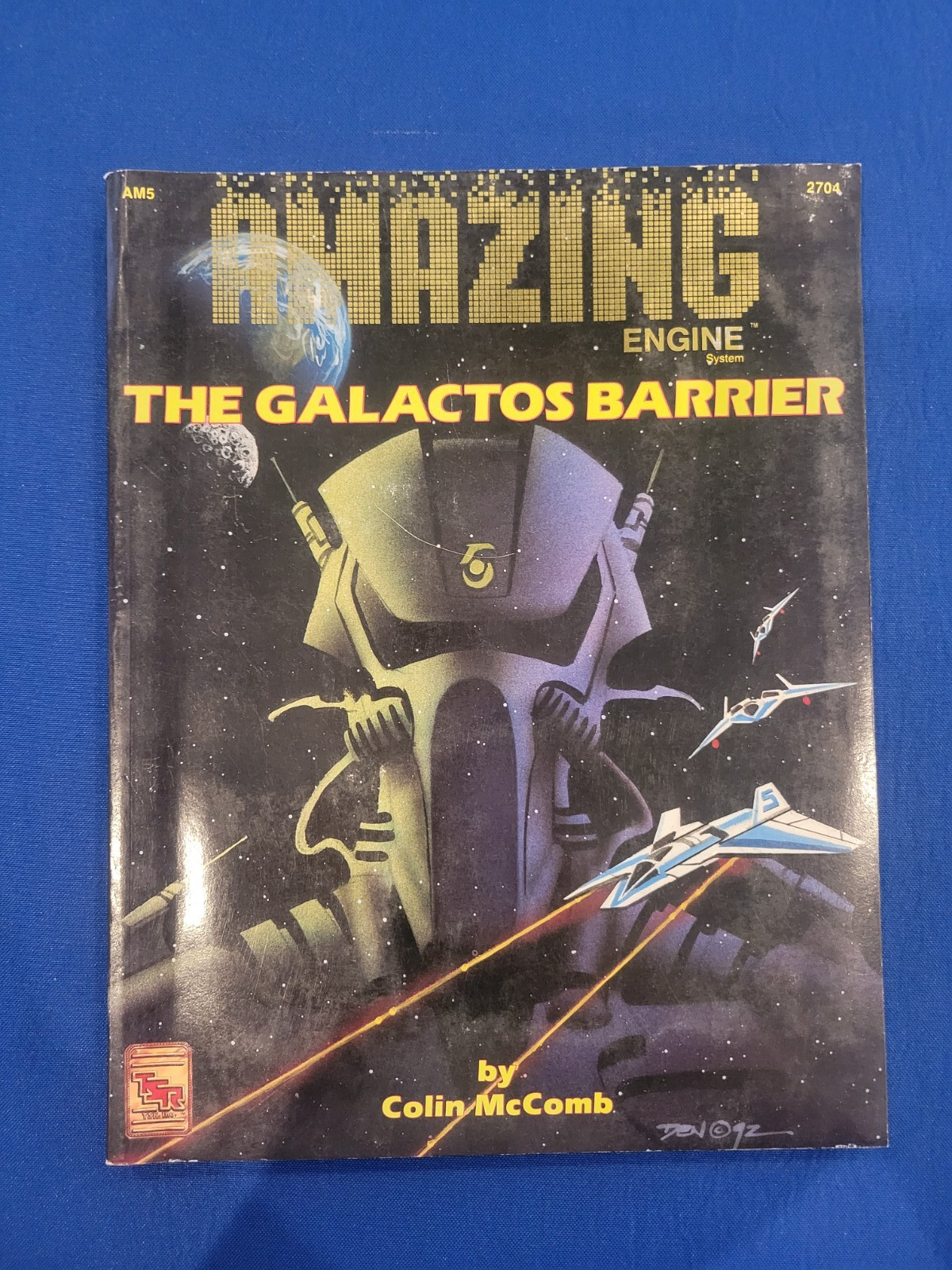 The Galactos Barrier with Map - TSR Amazing Engine System