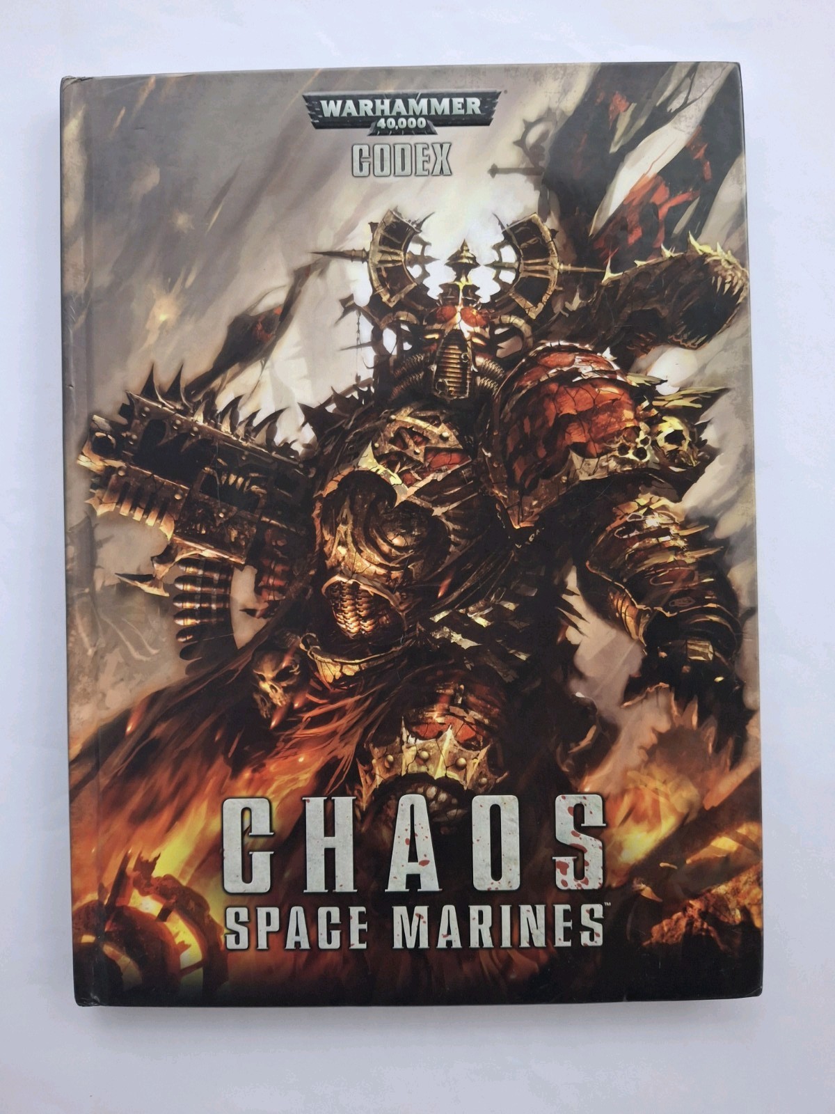Warhammer 40k, Chaos Space Marines Codex 2012, Hardcover 6th Edition Rulebook