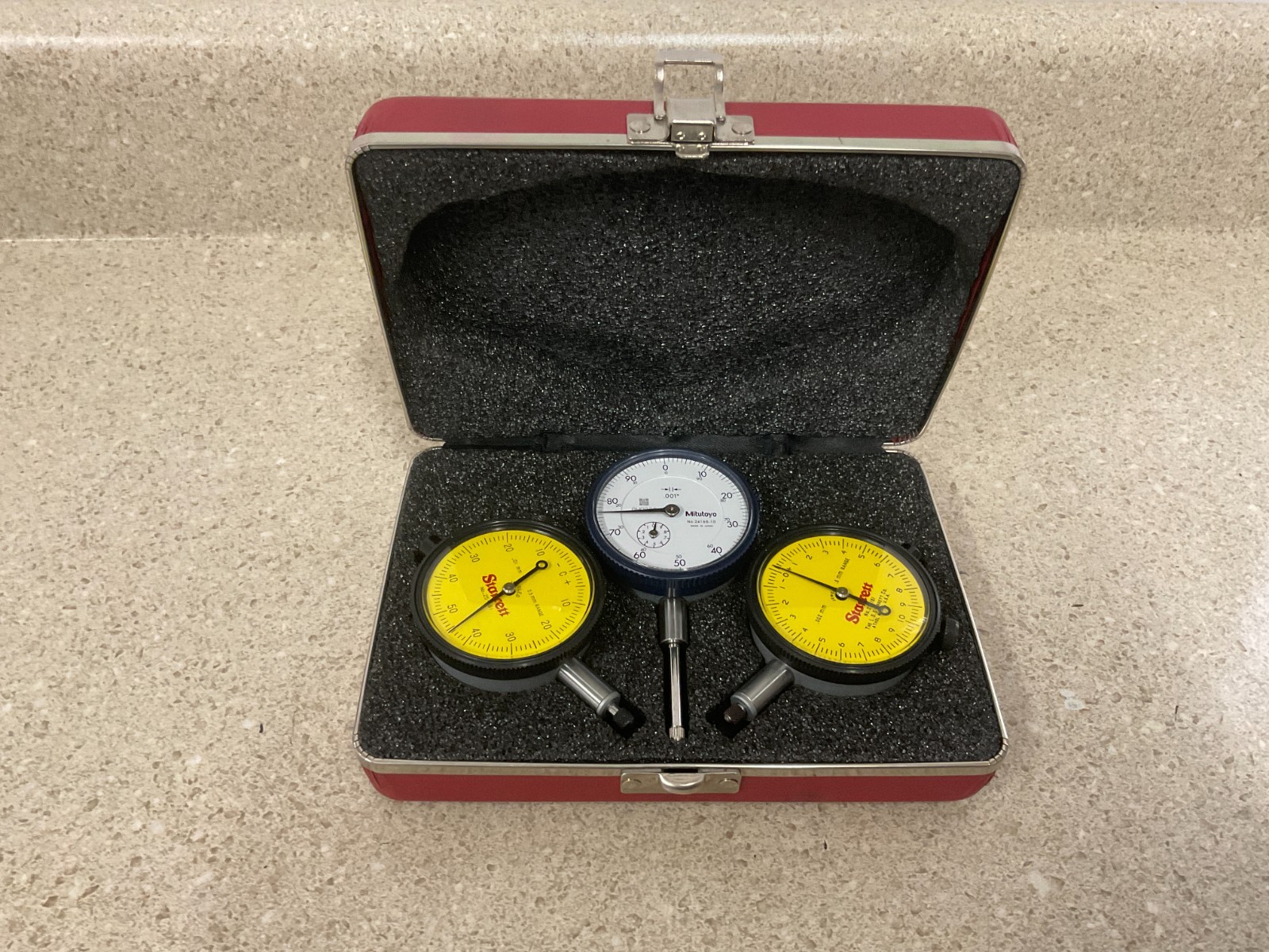 Starrett 25-161, 25-181 Dia Indicator Set