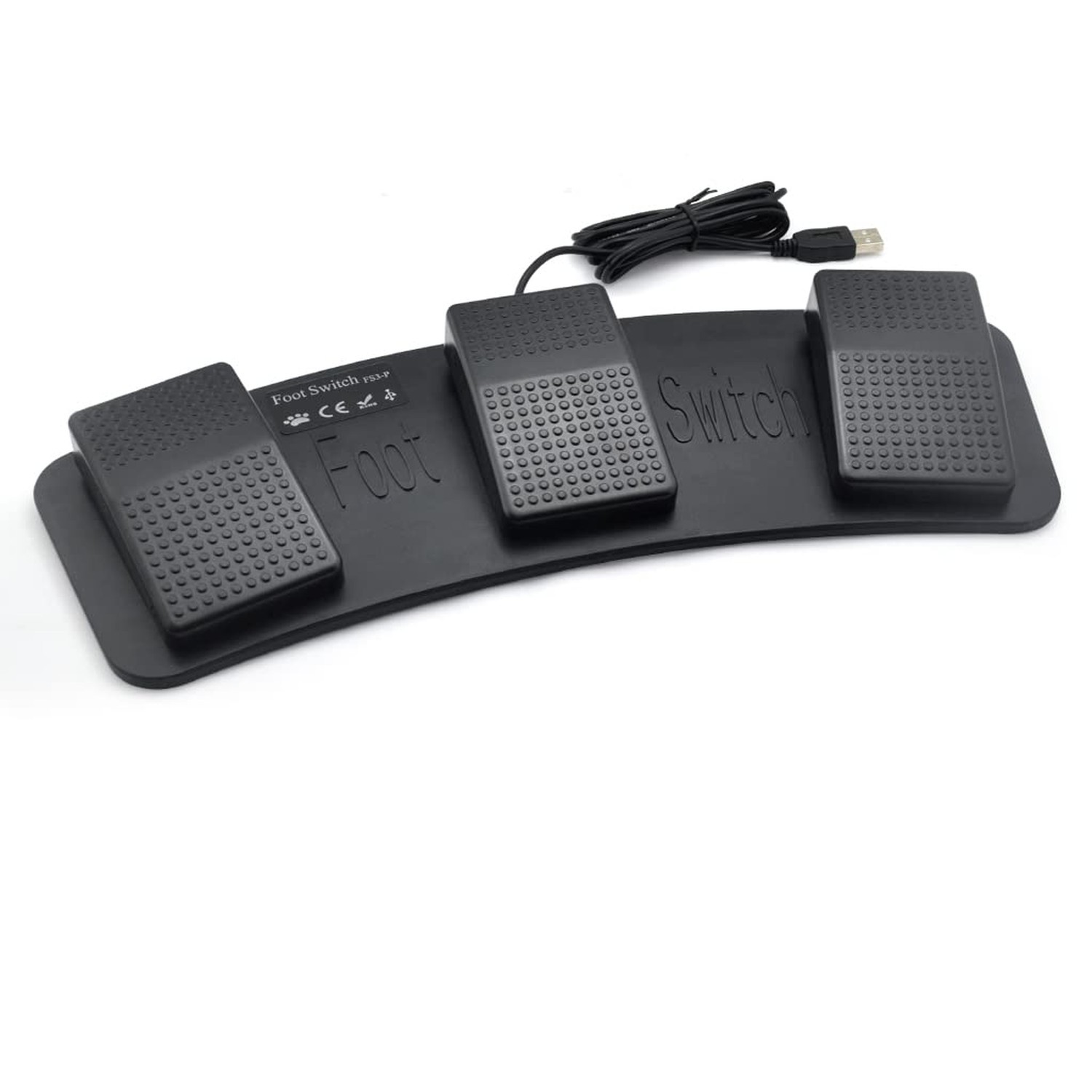 Lemo 1640835 PC USB Foot Control Keyboard Action Switch Pedal HID
