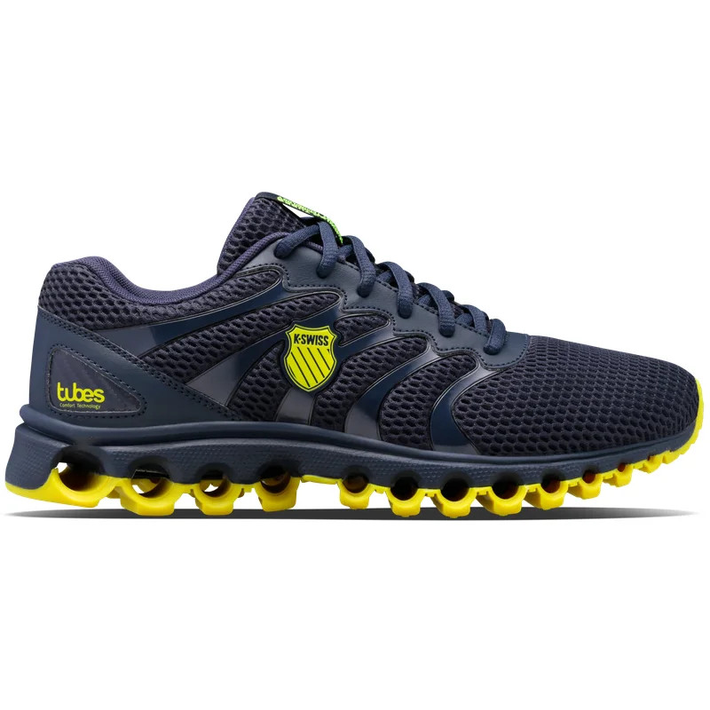K-Swiss Men's Tubes Comfort 200 Sneakers 07112-498 Paecot/Optic Yellow