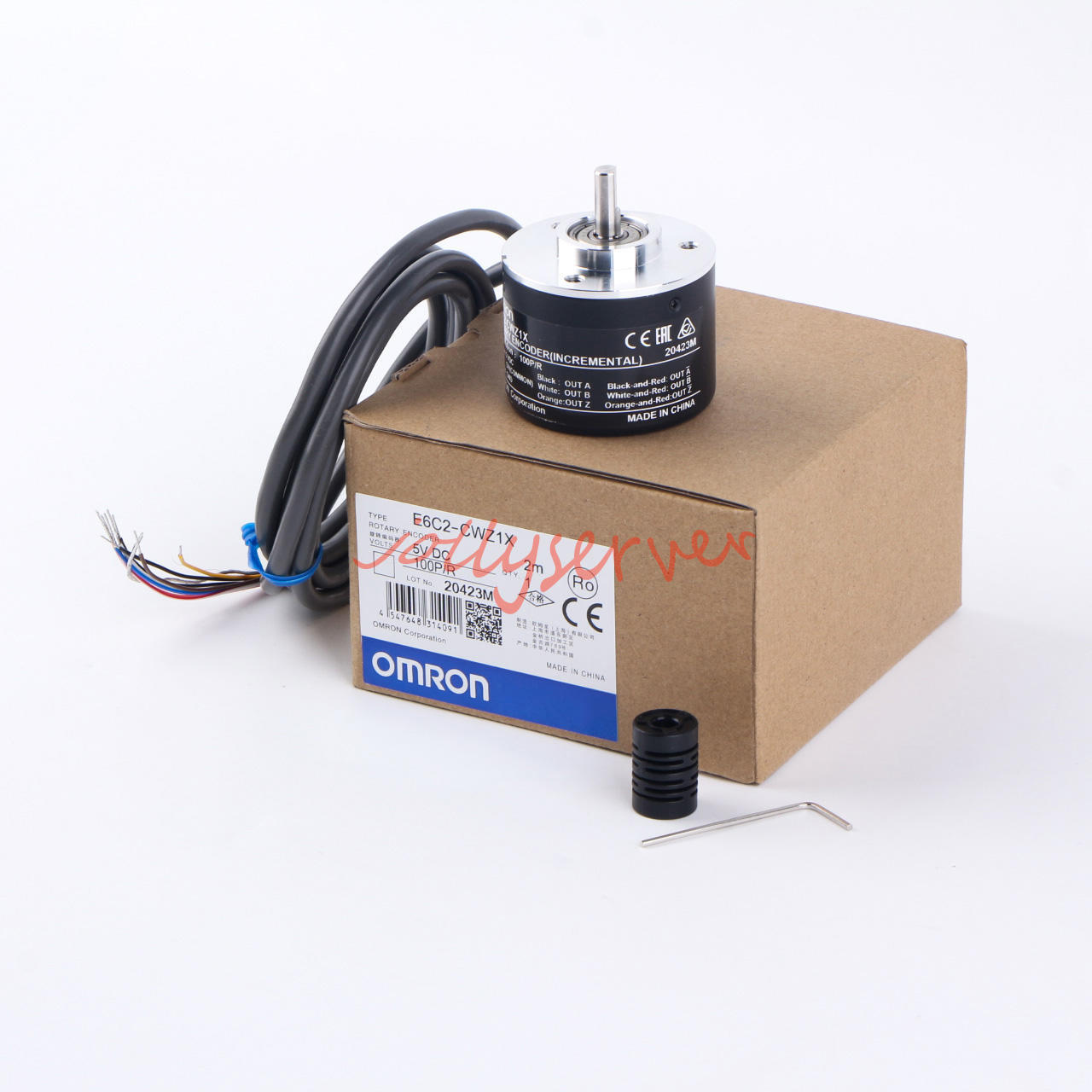 1PC E6c2-cwz1x 100p/R Omron Incremental Rotary Encoder