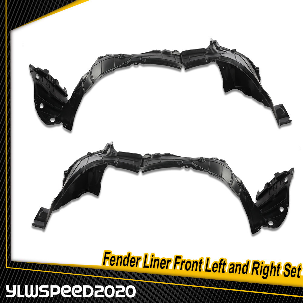 Fit For 2015-2021 Nissan Murano Front Fender Inner Liner Splash Set Left & Right