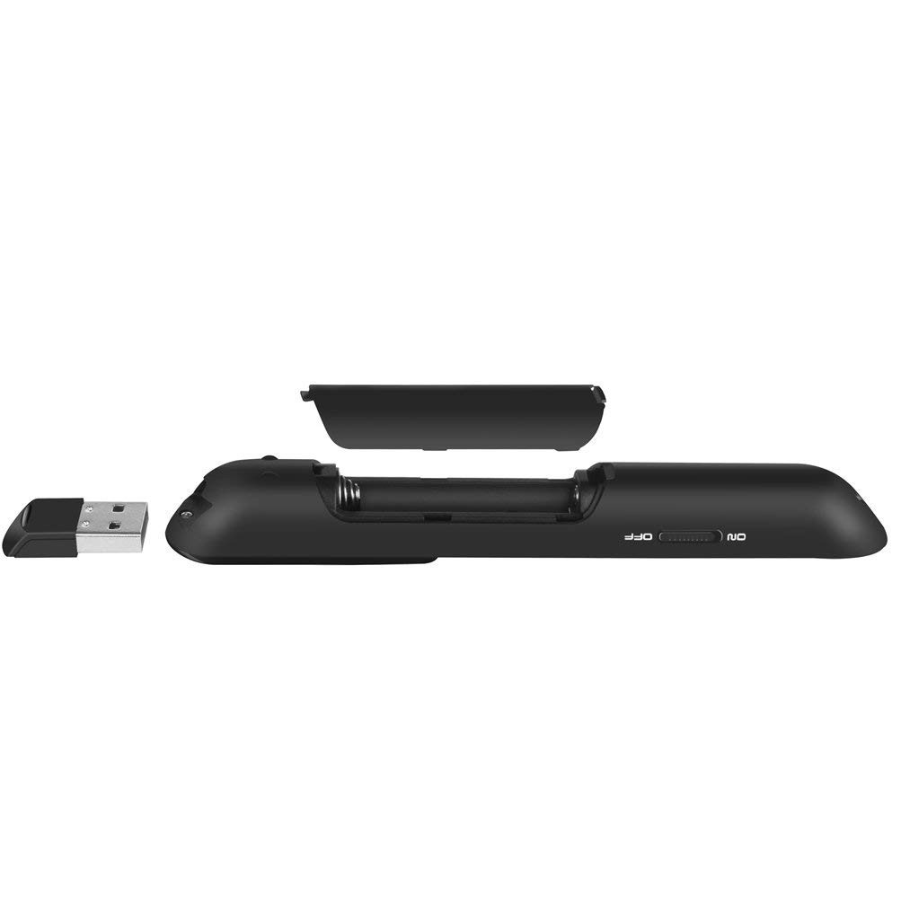 Wireless Presenter, Hyperlink Volume Control Presentation Clicker RF 2.4GHz U...