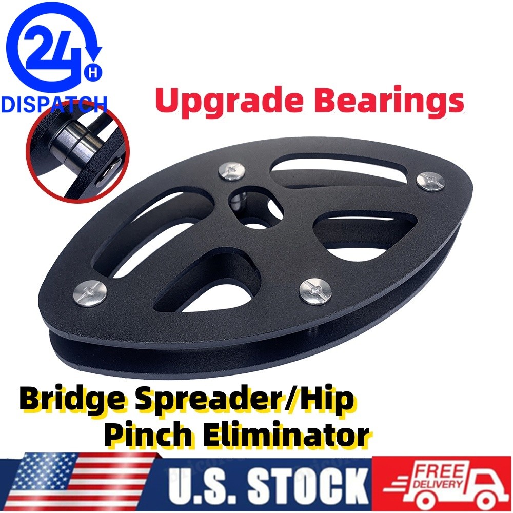 Upgrade Bearings Bridge Spreader-Hip Pinch Eliminator For Most Saddles Hunting