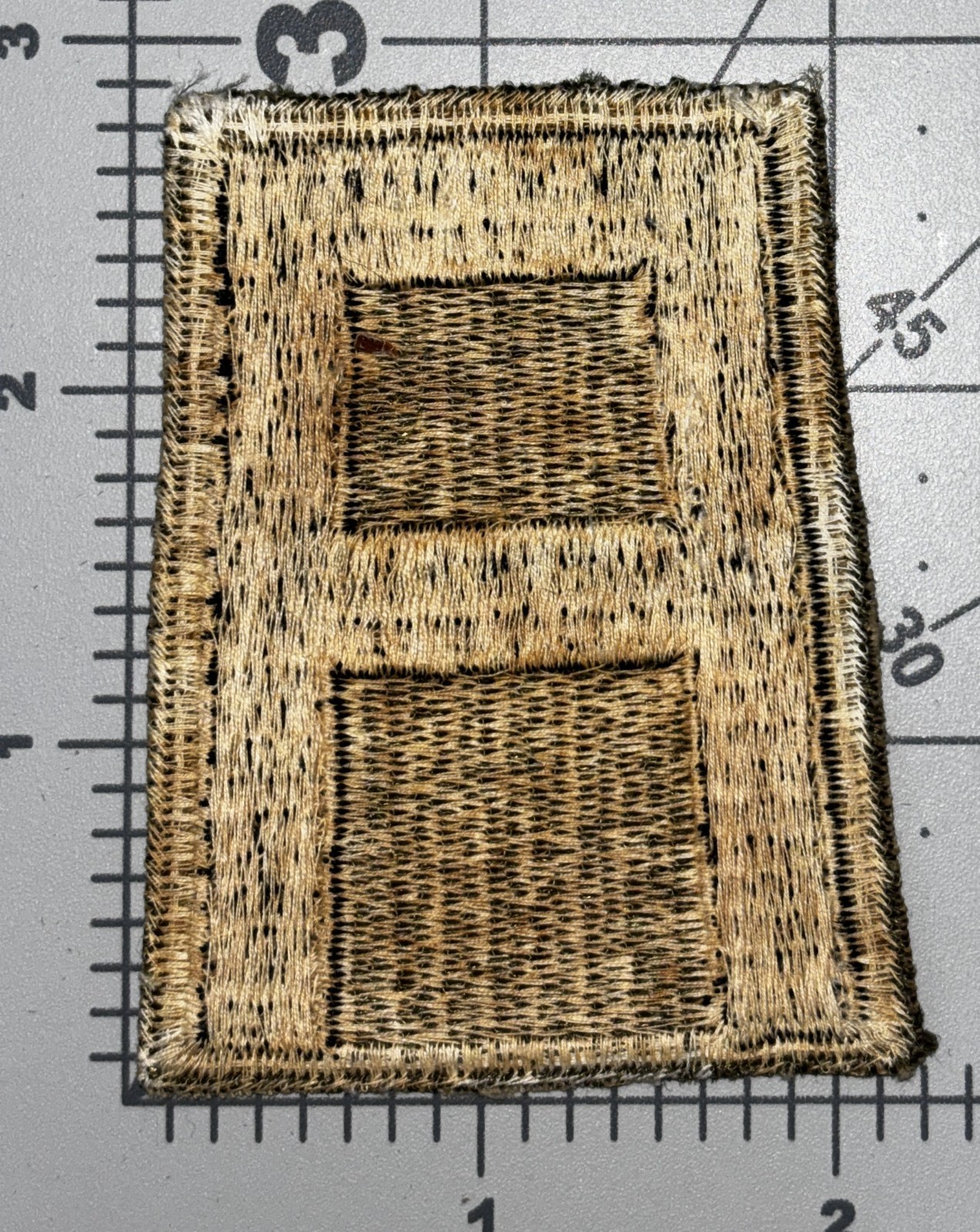 WW 2 US Army 1st Army Patch Inv# K8908