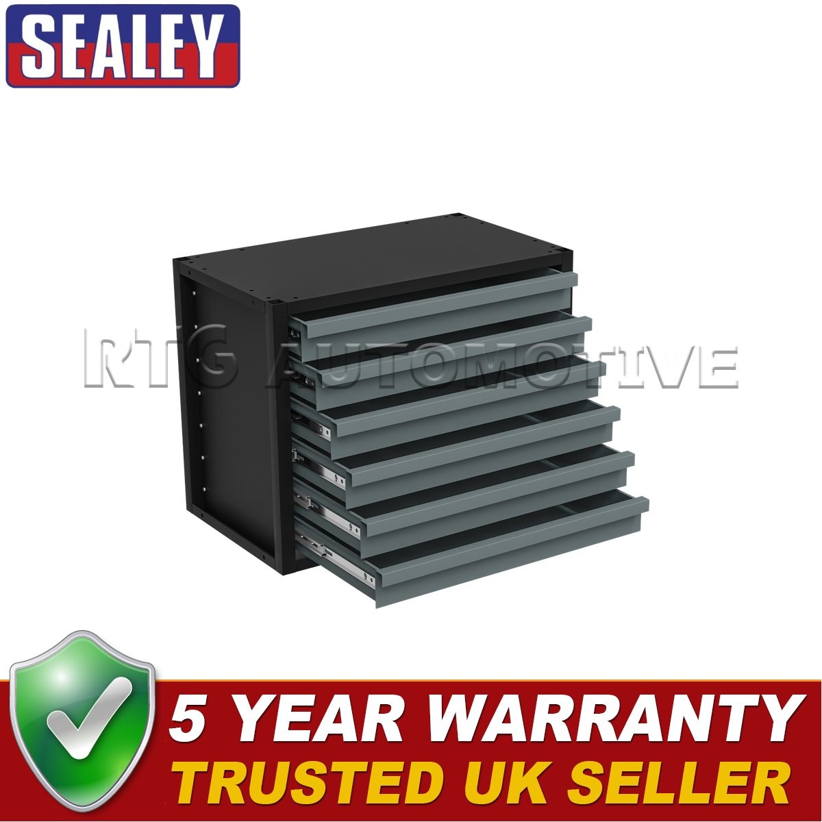Sealey Modular Storage Mid Unit 6 Drawer 580mm APMRM1