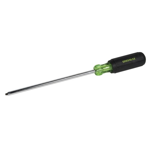 Greenlee 0353-23C Square Tip #2 x 8" Heavy-Duty Screwdriver