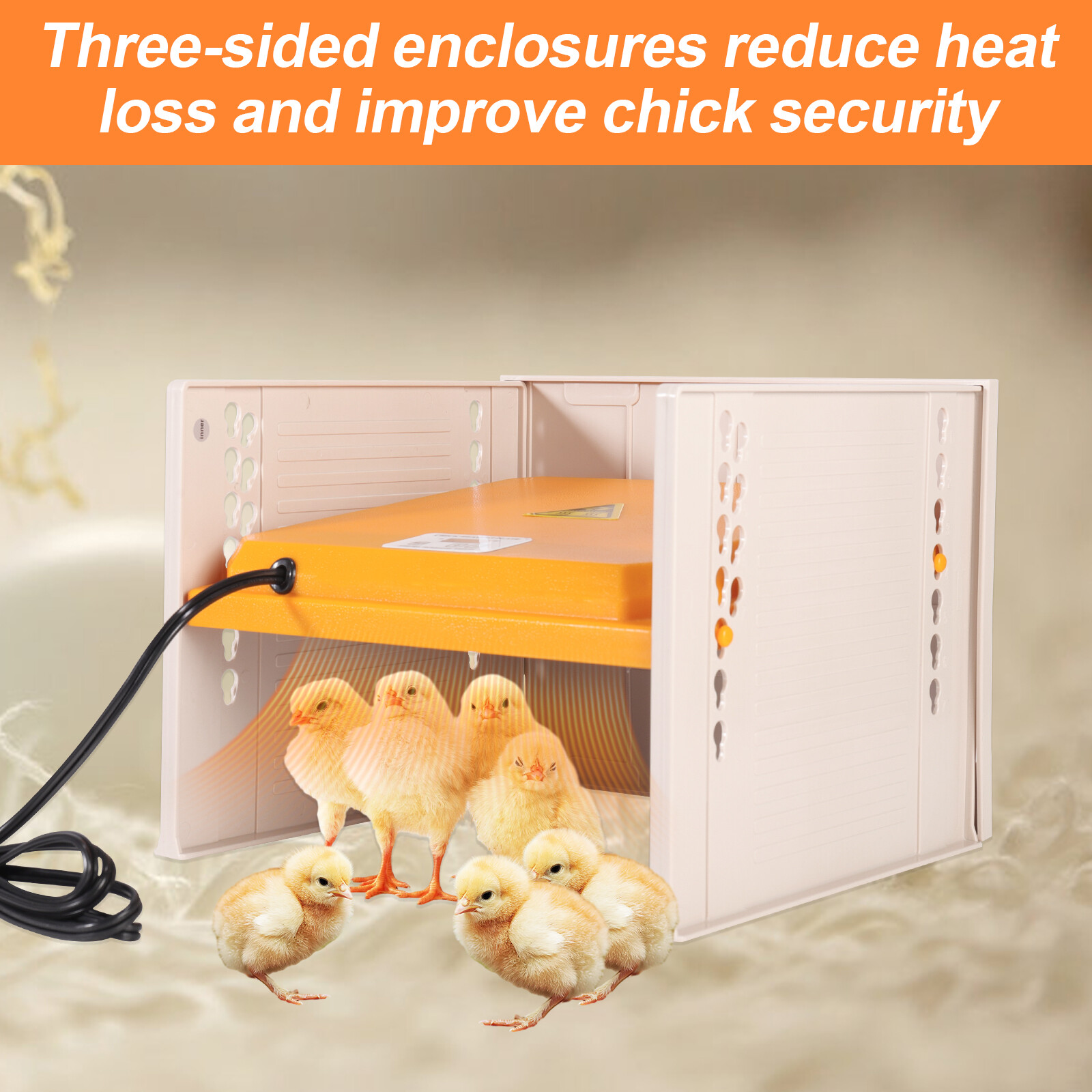 Chick Brooder Heating Plate Temperature Heater Adjustable Chicks Brooder Heater