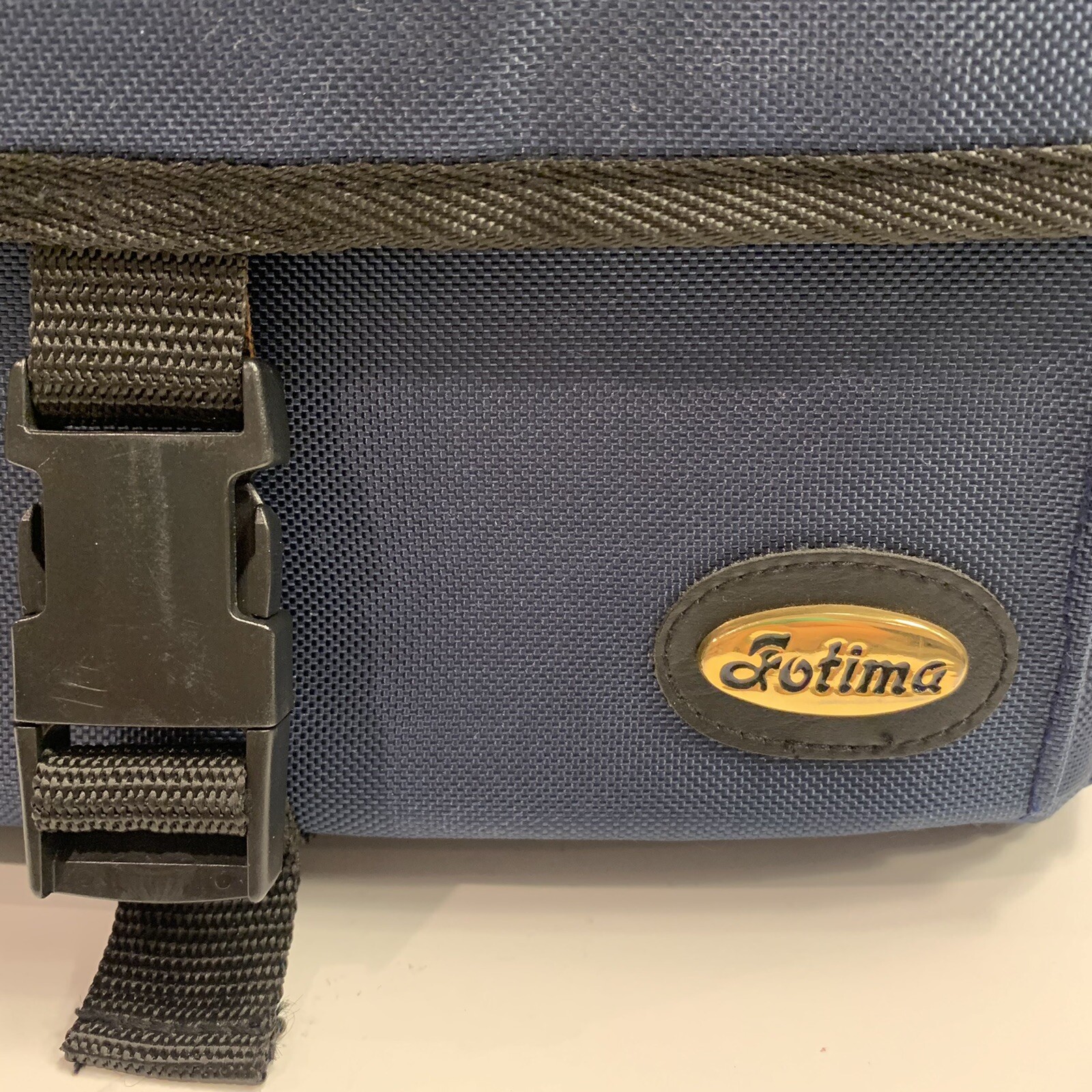 FOTIMA Shoulder Camera Bag Blue Adjustable Strap