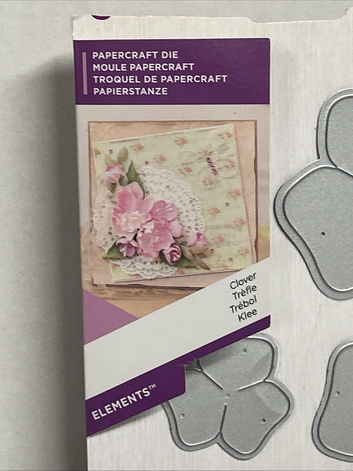 Crafter's Companion Gemini Elements Papercraft Die Clover