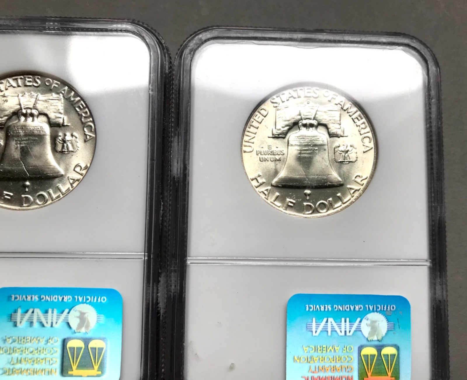 1959, 1959D Franklins NGC MS65