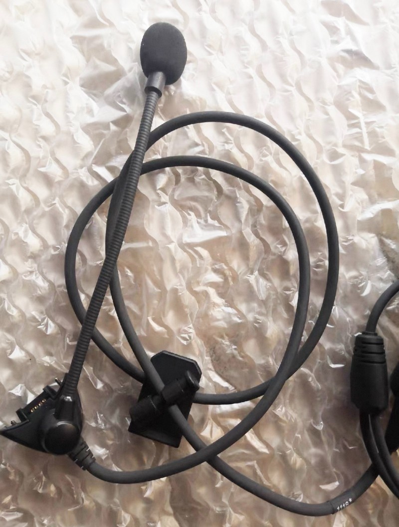 Bose A20 Bluetooth Control Module Triple Cable Boom Mic Dual GA Twin Plug Adapte