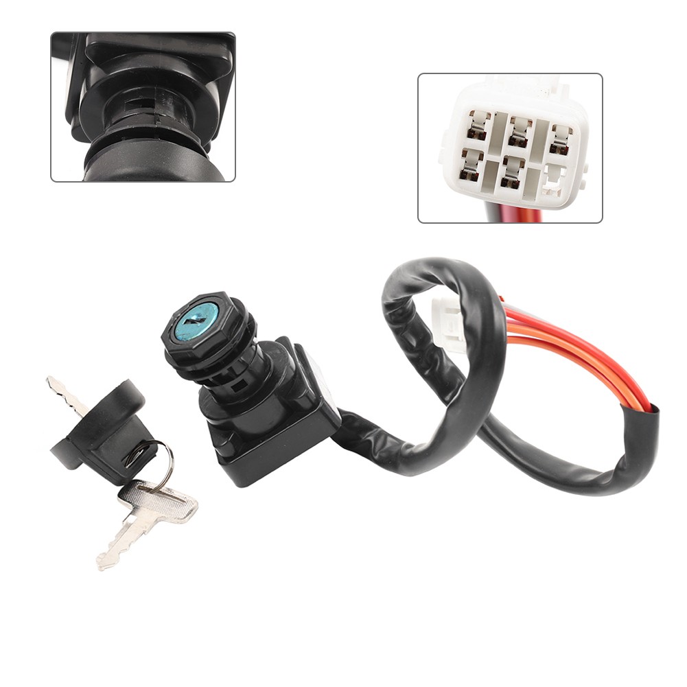 Ignition Key Switch For Suzuki KingQuad 700 LT-A700X 4X4 2005-07 37110-31G00