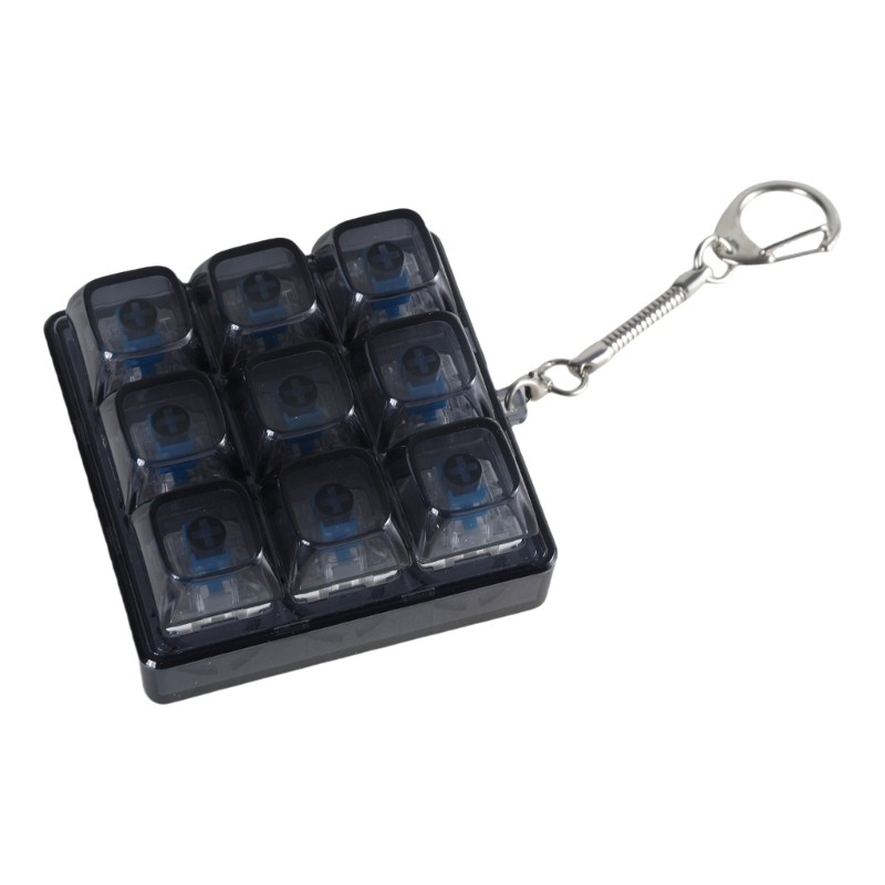 Mechanical Keyboards 9Key Switches Tester Lightless XDA Keycap Switches Sampler