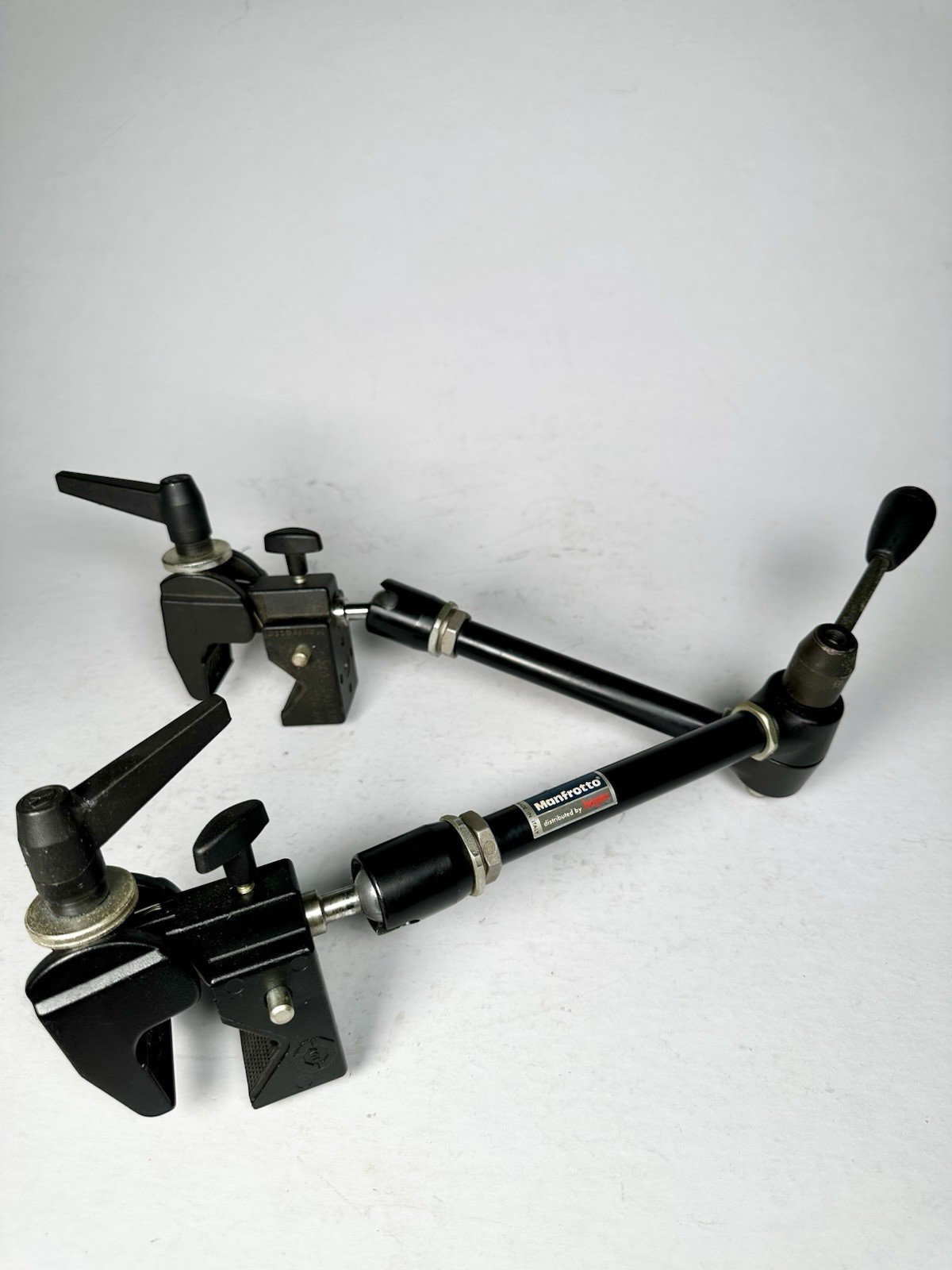 Manfrotto 2930 Magic Arm Art. 035 Super Clamp Camera Light Mount Italy