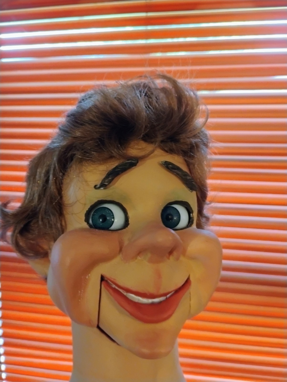 pro style ventriloquist dummy puppet doll  figure
