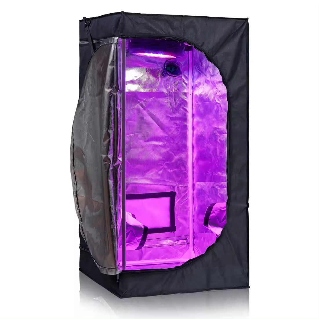 Hydroponics 20''x20''x48'' 600D High Reflective Mylar Hydroponic Grow Tent