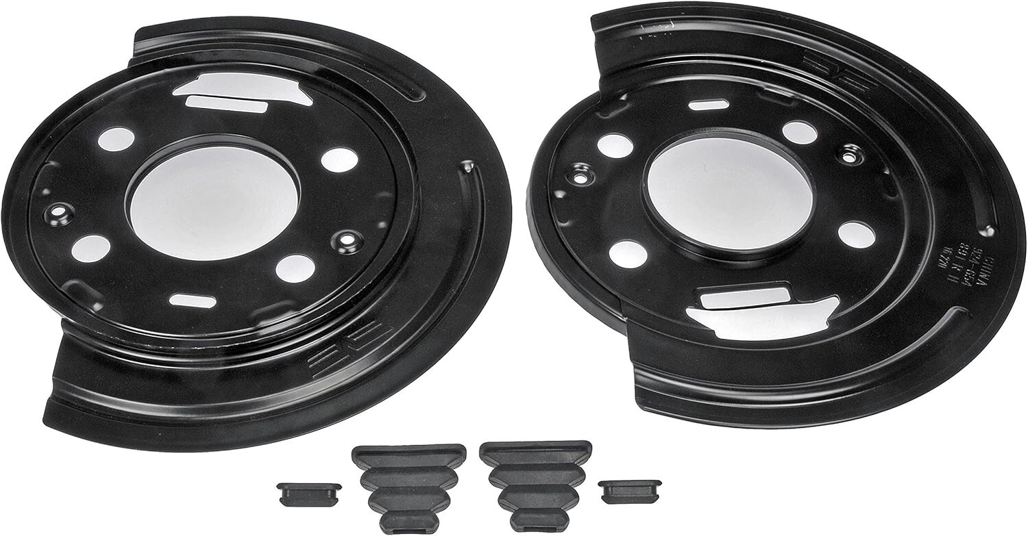 Dorman 924-654 Rear Brake Dust Shield - 1 Pair Compatible with Chevrolet/ GMC
