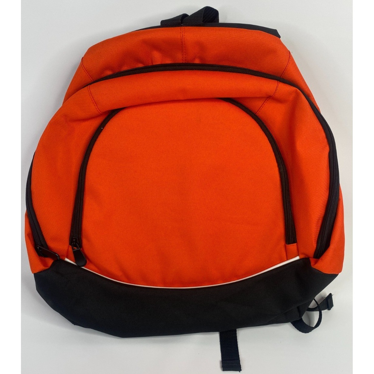 Augusta Sportswear Backpack Unisex Large Orange Excellent Tri-Color Sporty Bag