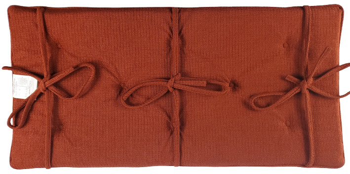 Rust Brown Piano Bench Cushion Pad 15.5" x 32" x 1"