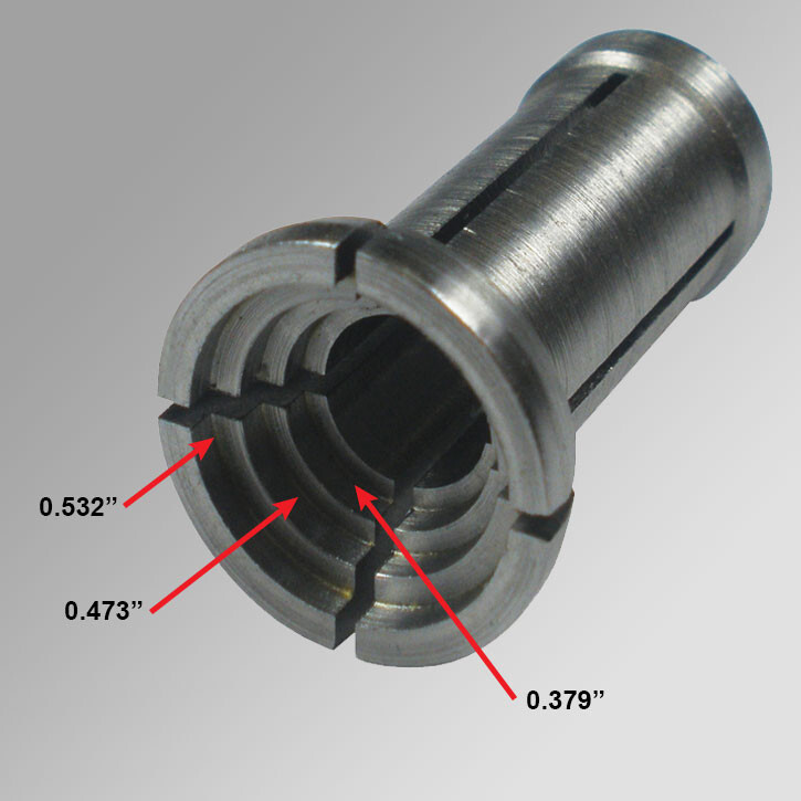 CT2001 FORSTER ORIGINAL & POWER CASE TRIMMER COLLET #1 - NEW - FREE SHIP!