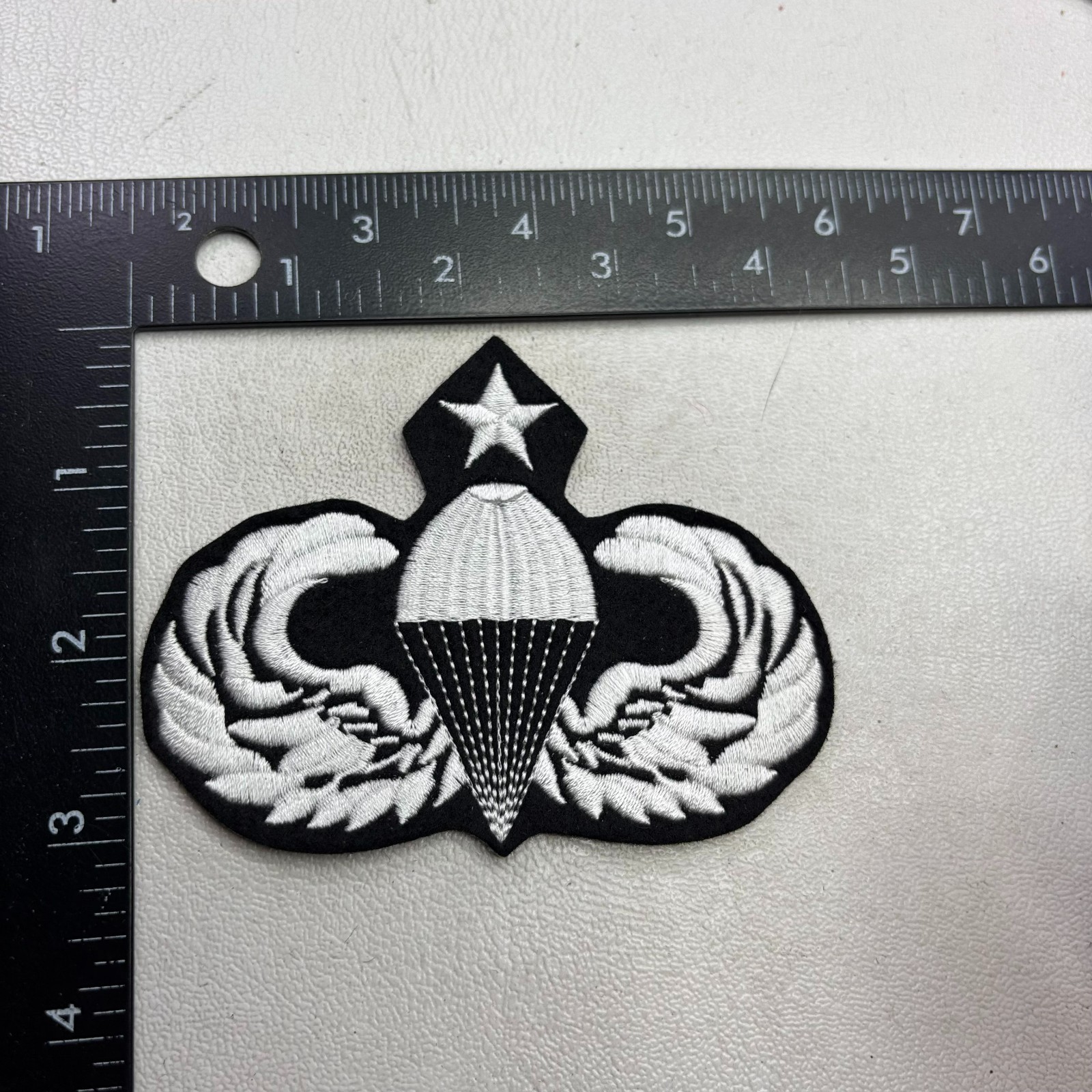 United States Army AIRBORNE WINGS PARATROUPER JUMP WINGS Patch Military 501W